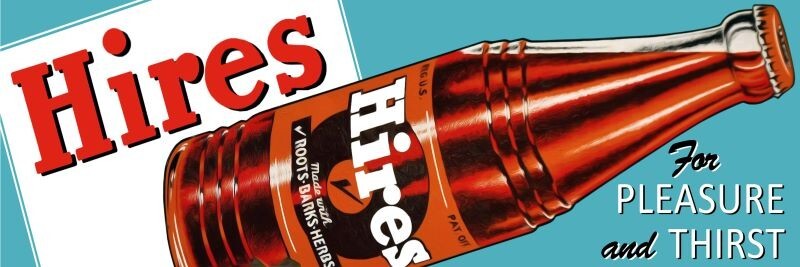 Hires Root Beer for Pleasure New Metal Sign: Ships Free - 6 x 18\