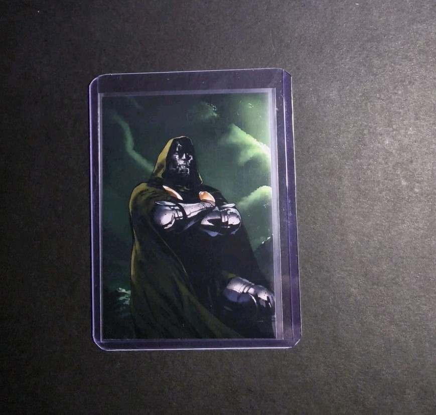  Marvel Universe Doctor Dr Doom Custom Made Sketch Card Print Doomsday RDJ