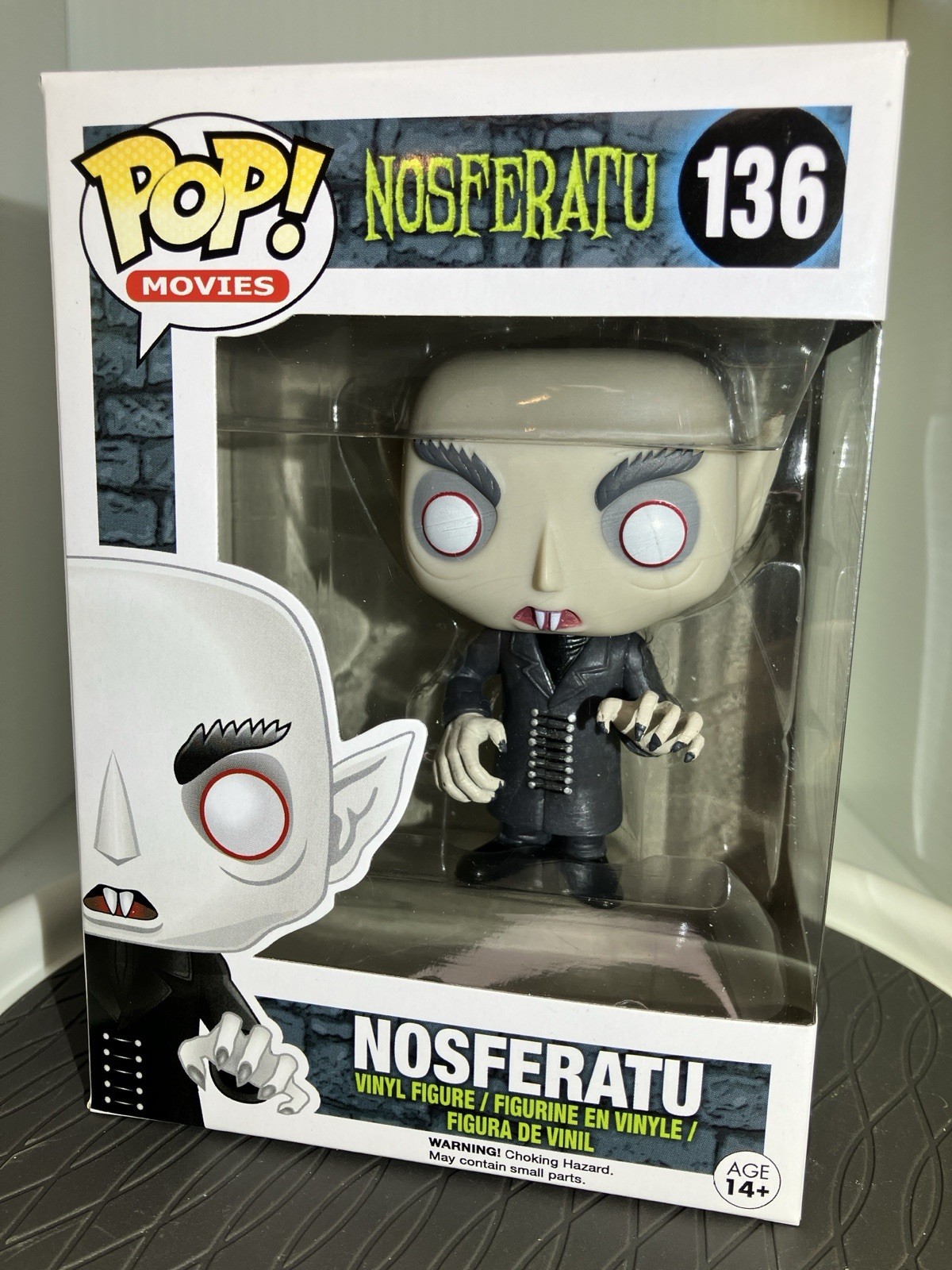 VAULTED MIB Funko POP Vinyl Movies-Nosferatu (1922) #136 Count Orlok Max Schreck