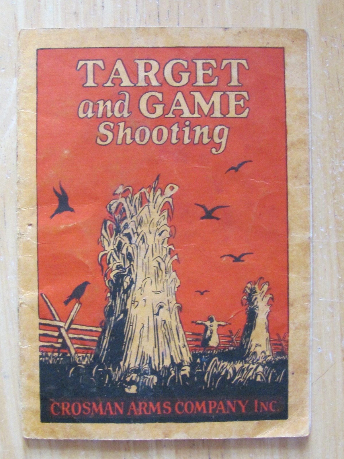 Original 1927 Pocket Brochure Crosman Arms Company Pellet Guns Info BSA Camping
