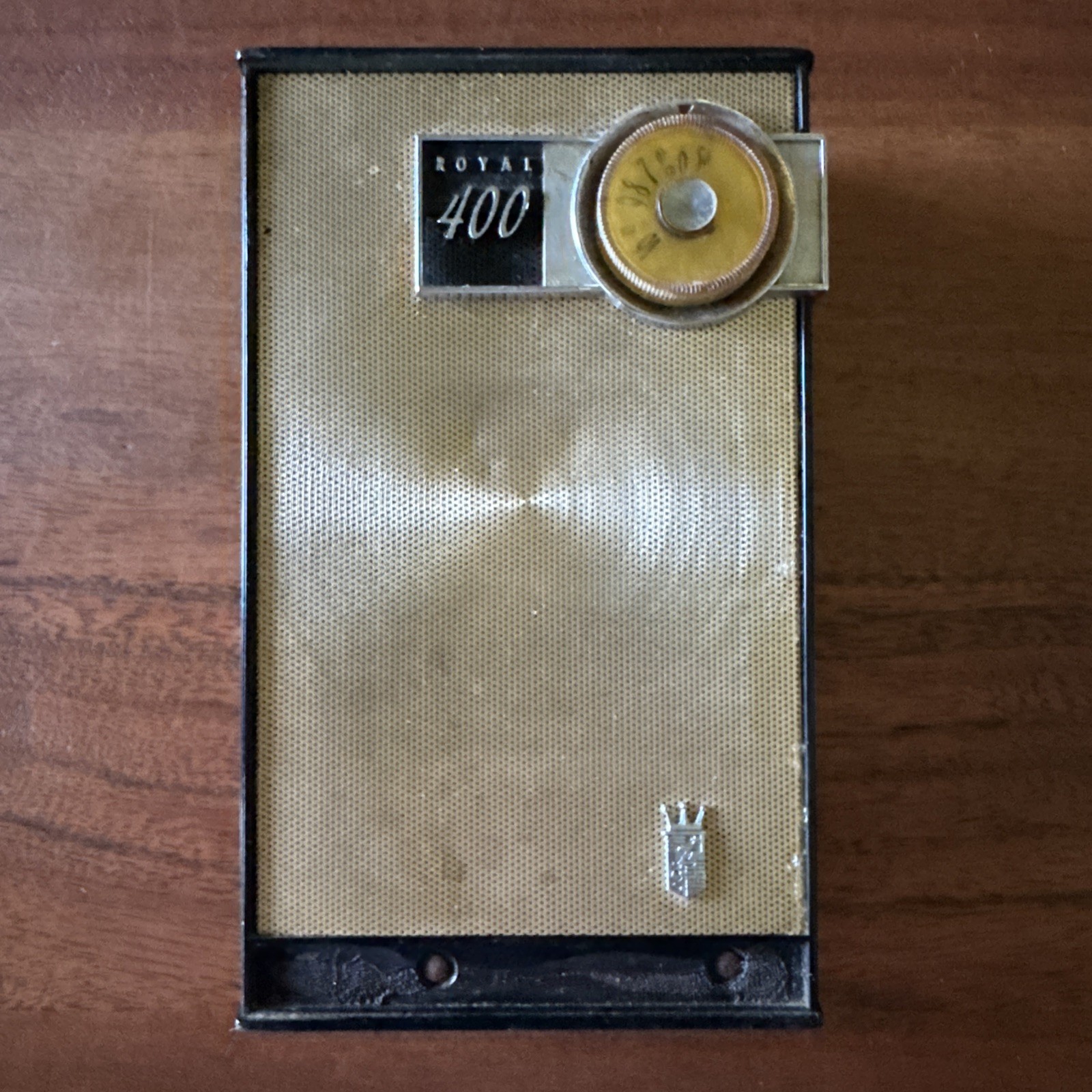 Zenith Royal 400 R400Y All Transistor Radio Tested/Works Vintage