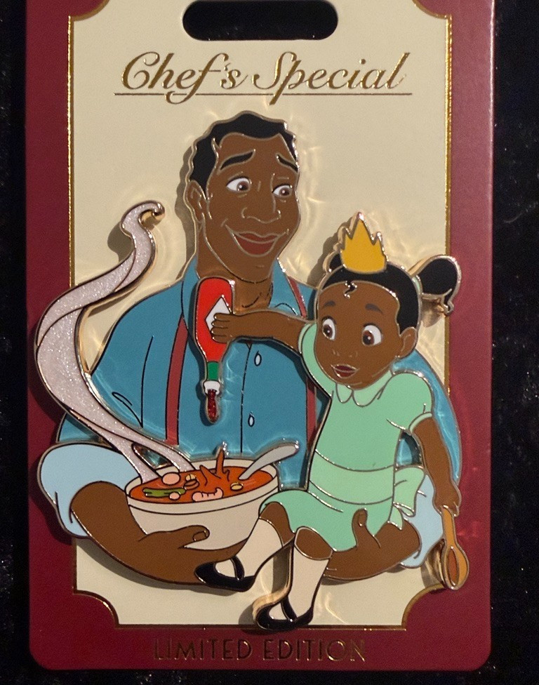 Disney Pin LE 300 James Tiana Chef\'s Special WDI 2025