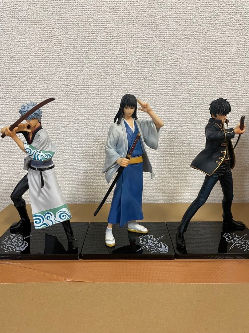 Gintama DX Figure Set Gintoki Katsura Hijikata Collectible Anime Japan