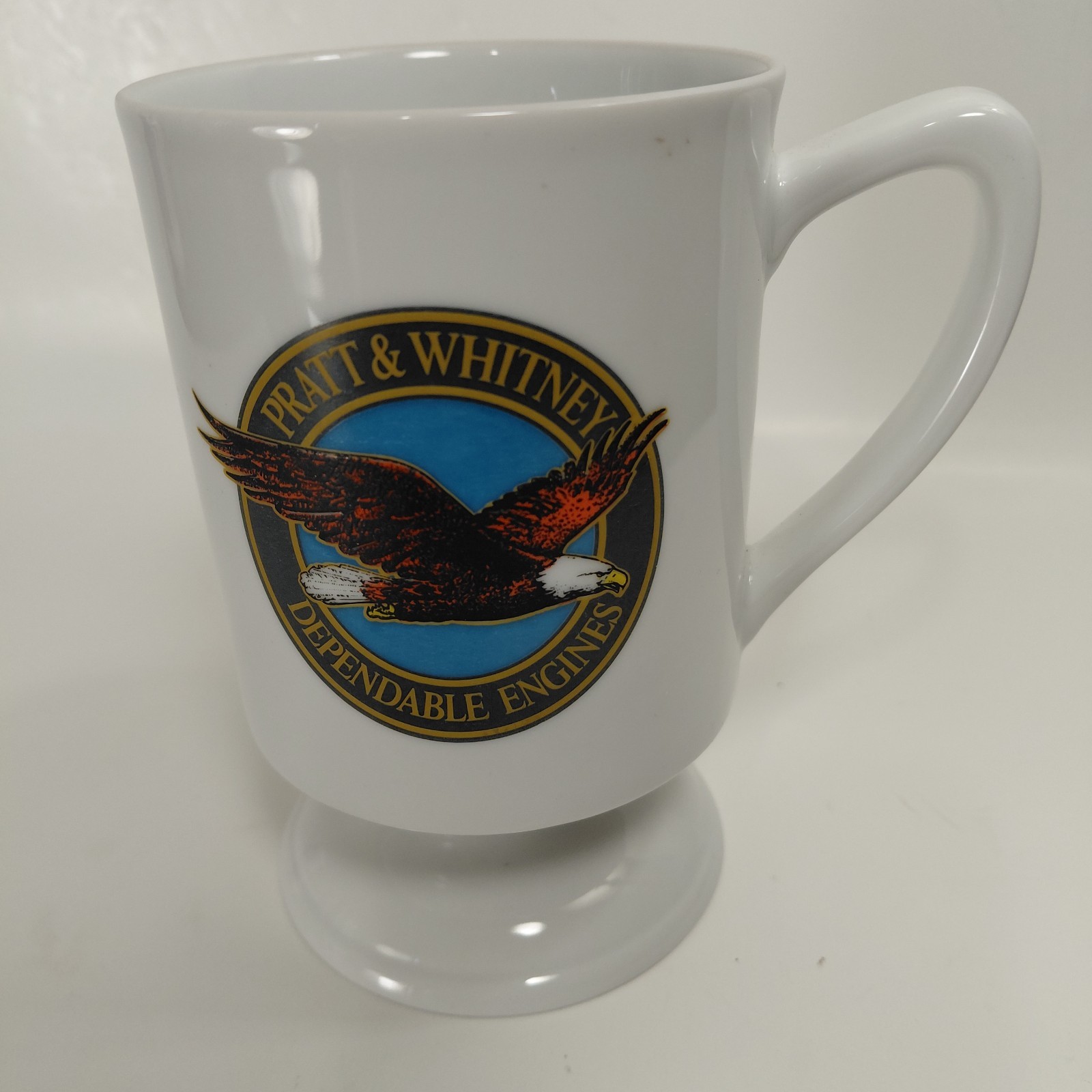 Vtg Pratt & Whitney Cup Mug Engineering Maintenance Forum 1995 Limited Edition 