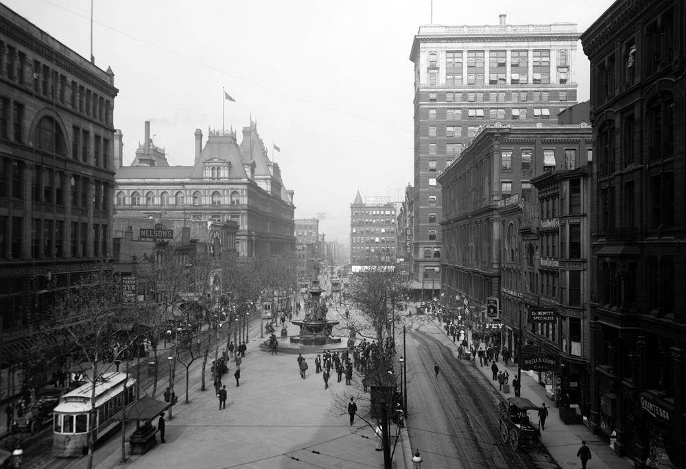 1907 Fountain Square, Cincinnati, Ohio Old Photo 13\ 1907 Fountain Square, Cincinnati, Ohio Old Photo 13\