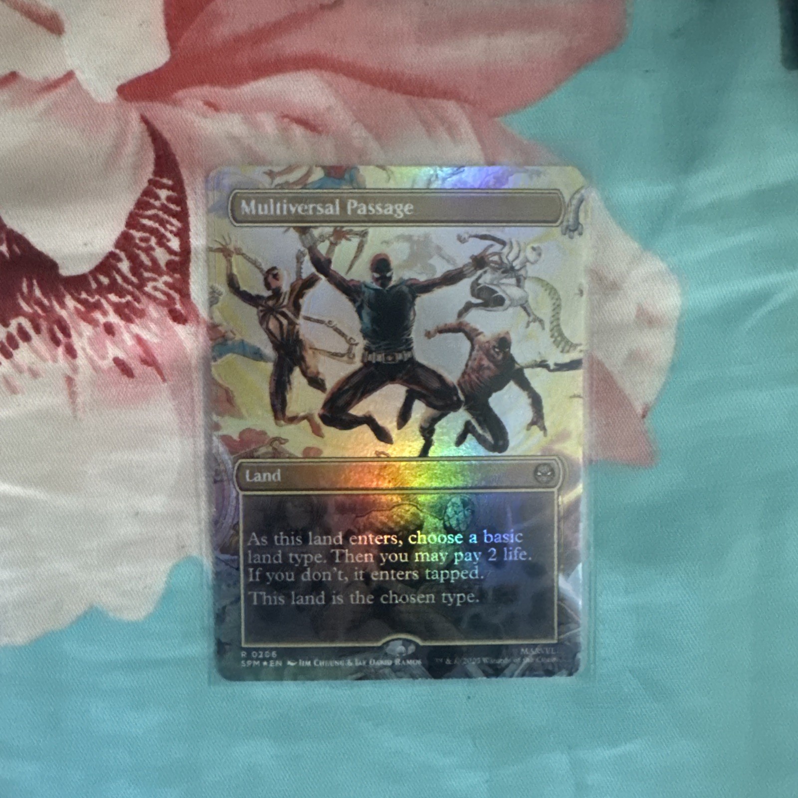 Multiversal Passage (FOIL Borderless) Spider-Man Magic: The Gathering MTG Foil
