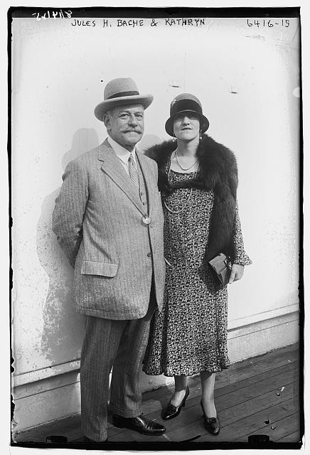 Photo:Jules H Bache Kathryn Bache 1910s Portrait Banker Art Collector