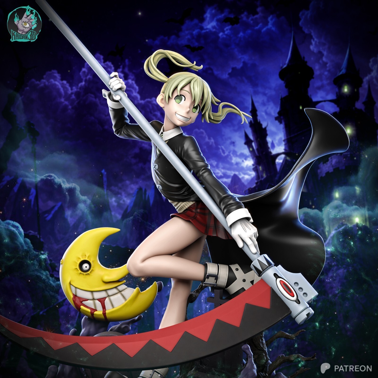 1:8 Maka Albarn Soul Eater Fan Art UNPAINTED High Quality Garage Kit