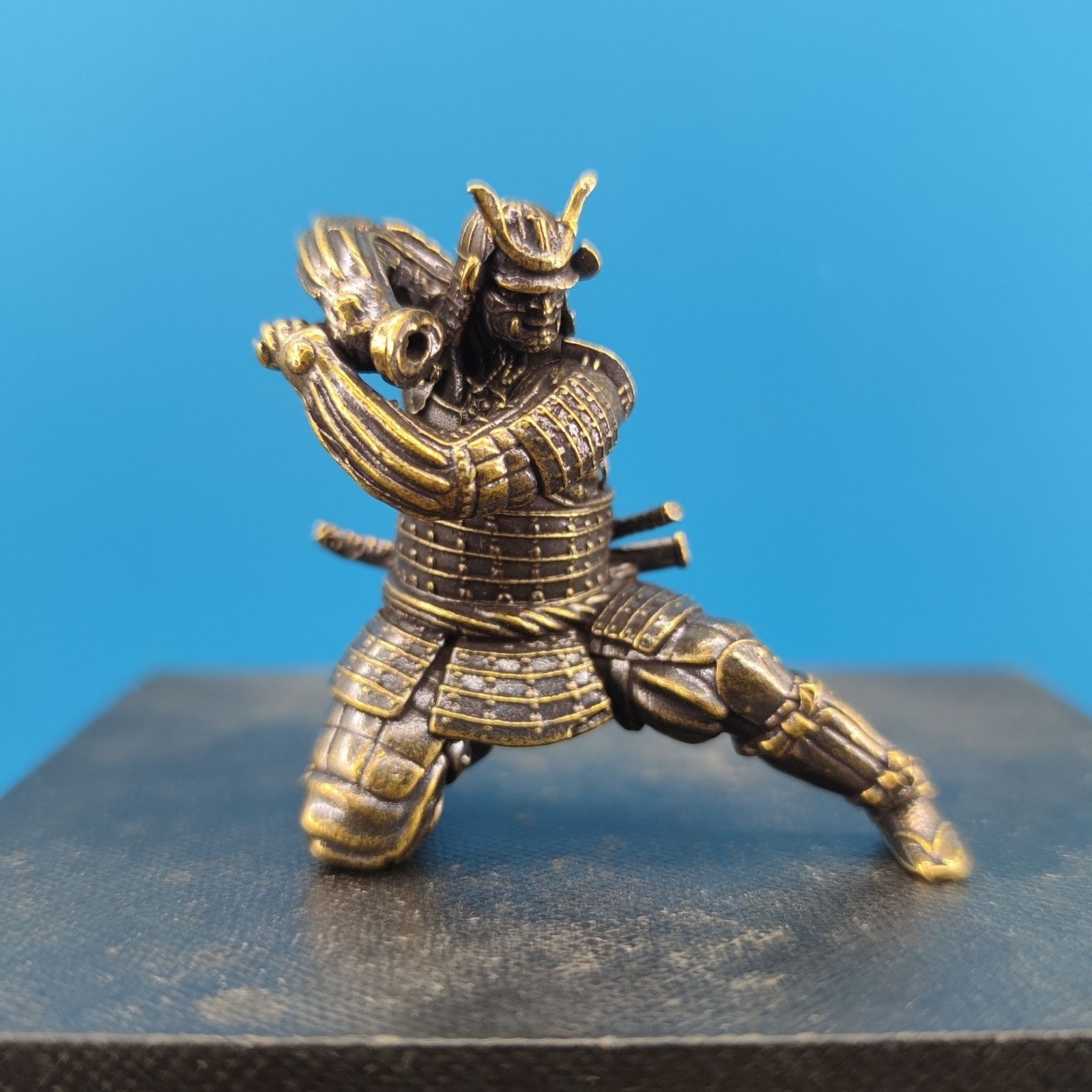 Brass Samurai Incense Holder Stick Incense Burner for Sandalwood Agarwood Brass Samurai Incense Holder Stick Incense Burner for Sandalwood Agarwood