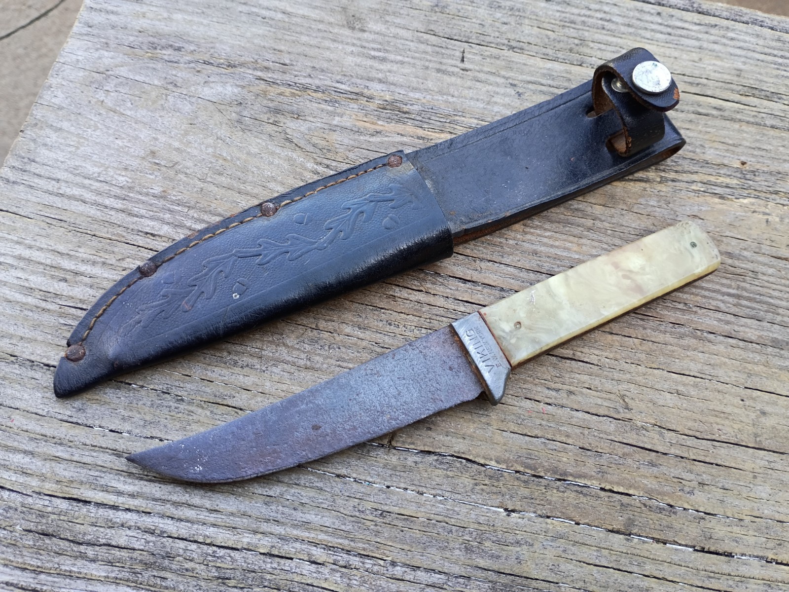 Vintage E.W. New York Viking Hunting Knife Eric Wedemeyer Vintage E.W. New York Viking Hunting Knife Eric Wedemeyer