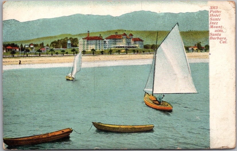 1909 SANTA BARBARA, California Postcard 