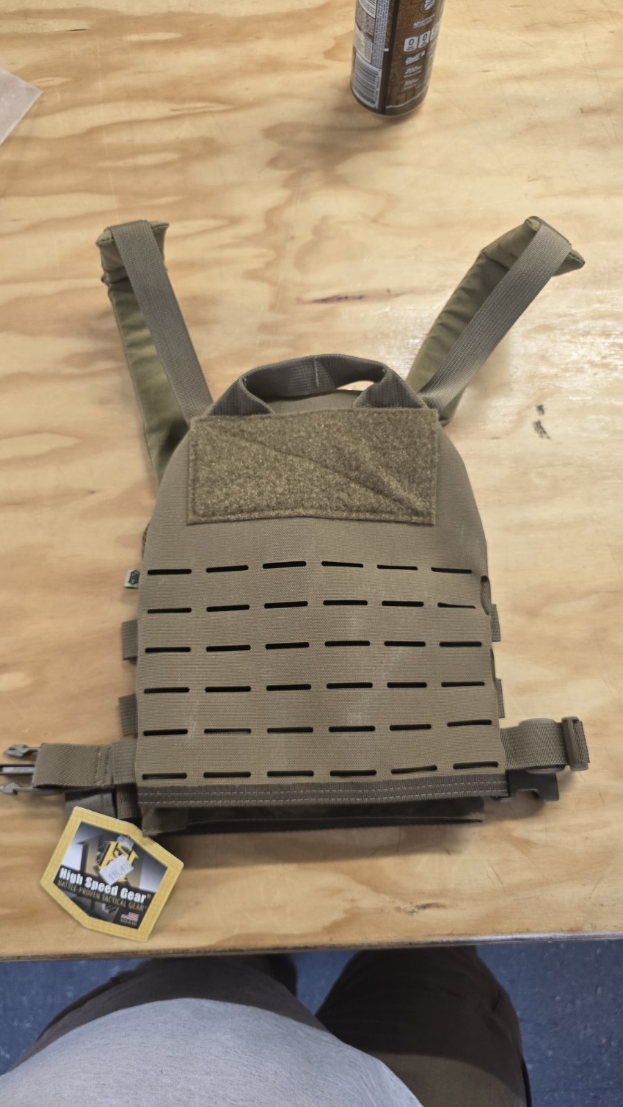 High Speed Gear 40PC13CB Core Plate Carrier Coyote Brown Nylon small