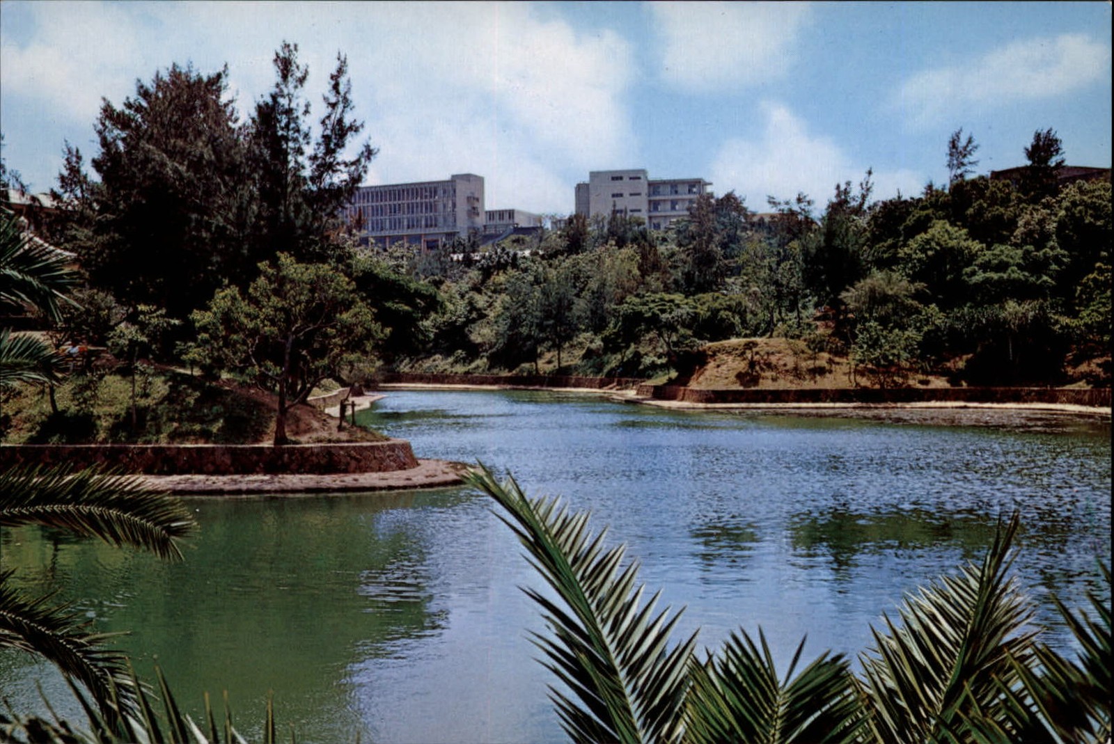 Ryukyu University Okinawa Japan ~ vintage postcard Ryukyu University Okinawa Japan ~ vintage postcard