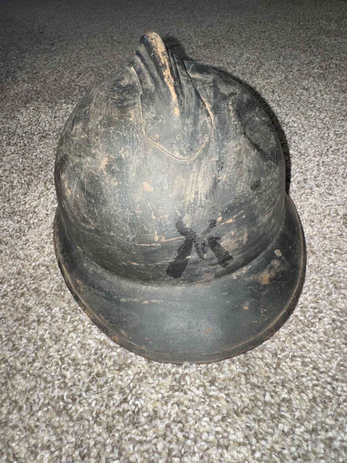 WW1 Italian Army Adrian Helmet French Made WW1 Italian Army Adrian Helmet French Made
