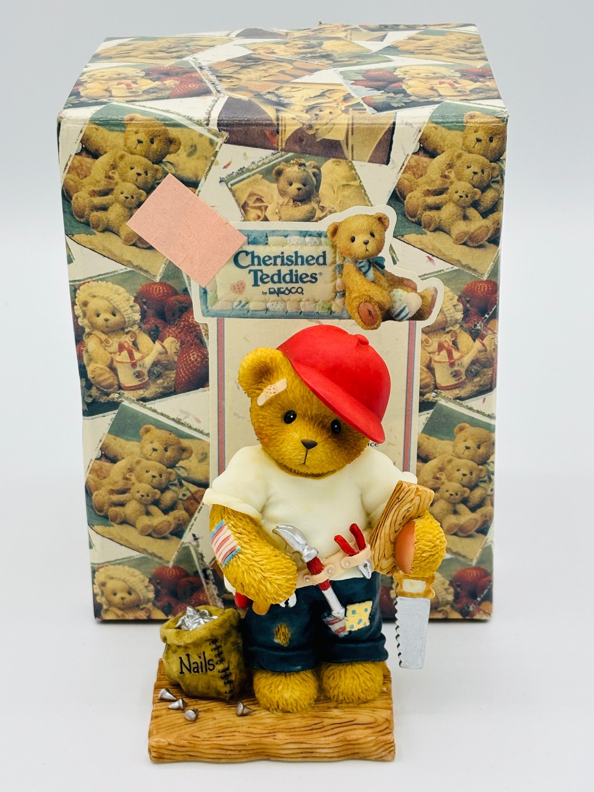Cherished Teddies Enesco 1999 Woody 476544 New in box