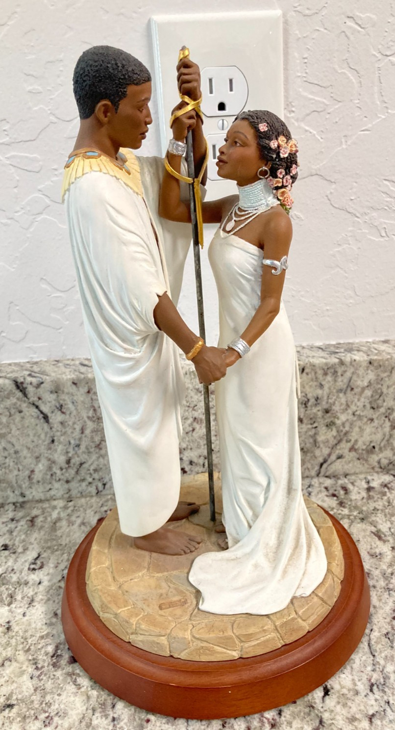 Thomas Blackshear\'s Ebony Visions \'The Commitment\' Figurine Ltd Edition w/COA