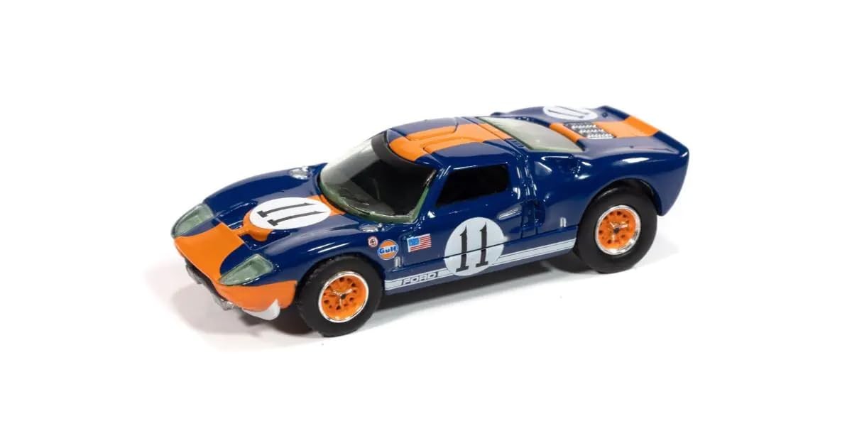 KYOSHO AUTO WORLD 1:64 Ford GT40 1964 Dark Blue Gulf