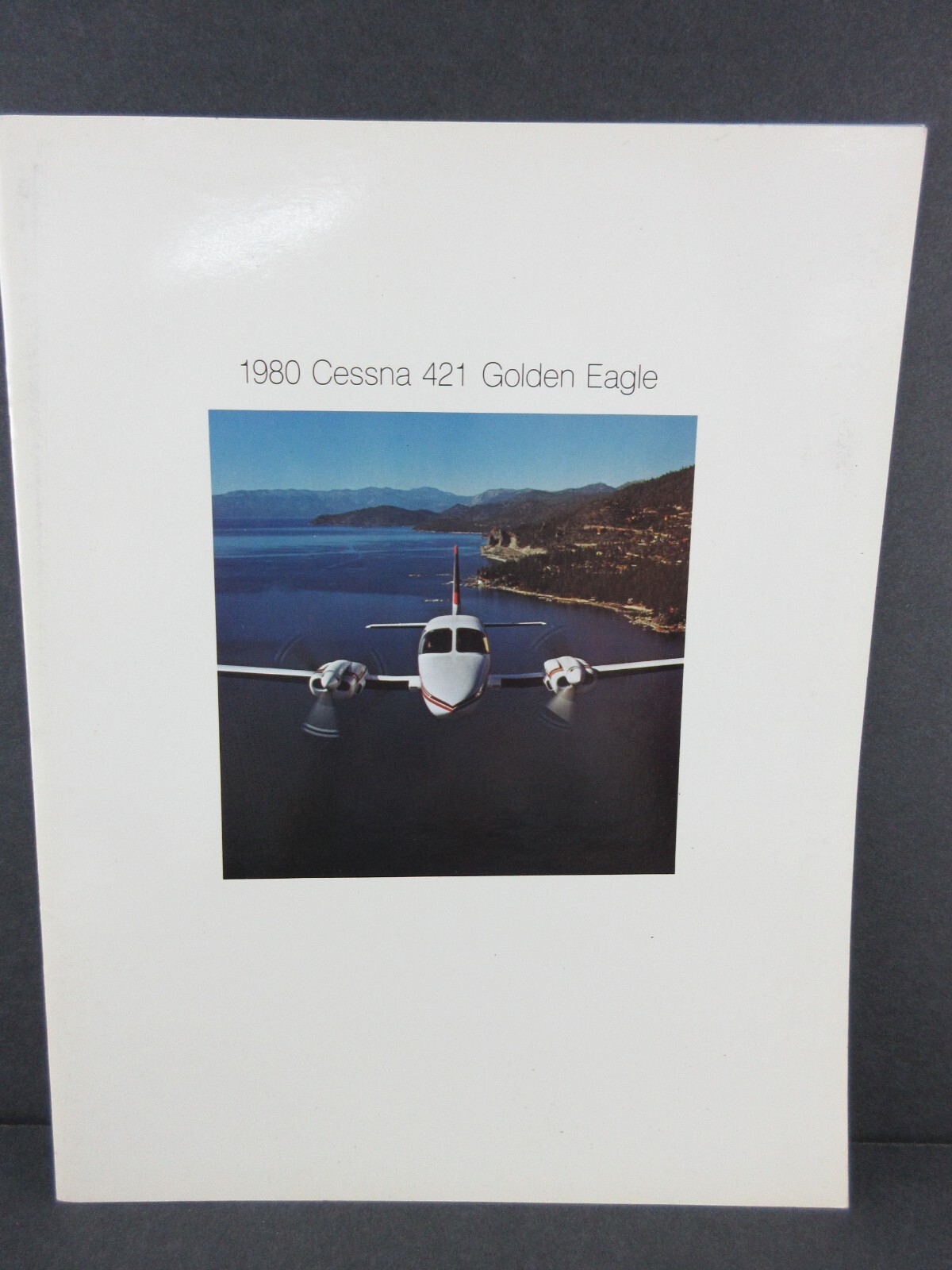 1980 Cessna 421 Golden Eagle Brochure with Photos, Specs & Cockpit Shots