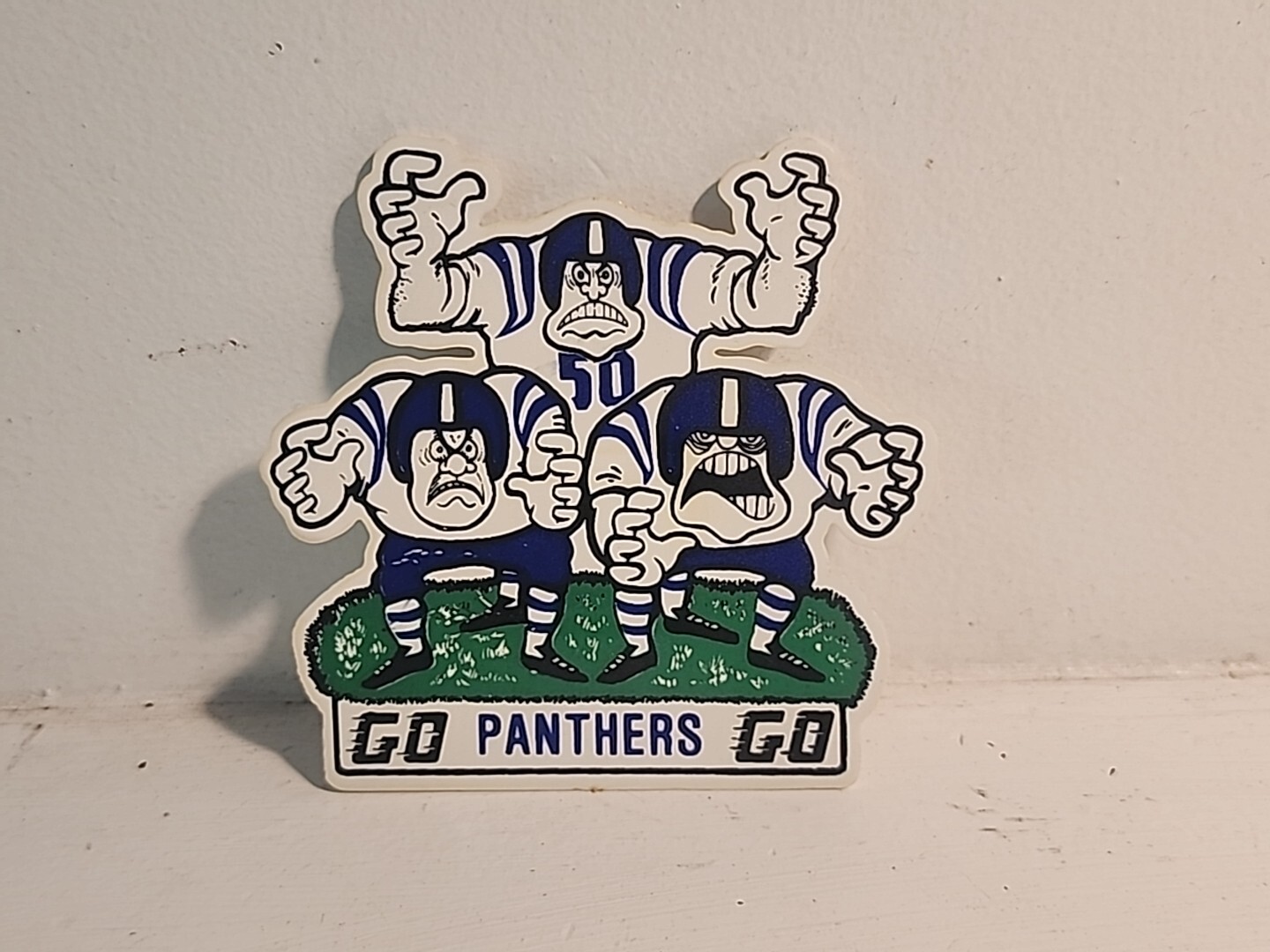 VINTAGE HIGH SCHOOL TEXAS DALLAS FORT WORTH PINBACK FOOTBALL PIN 