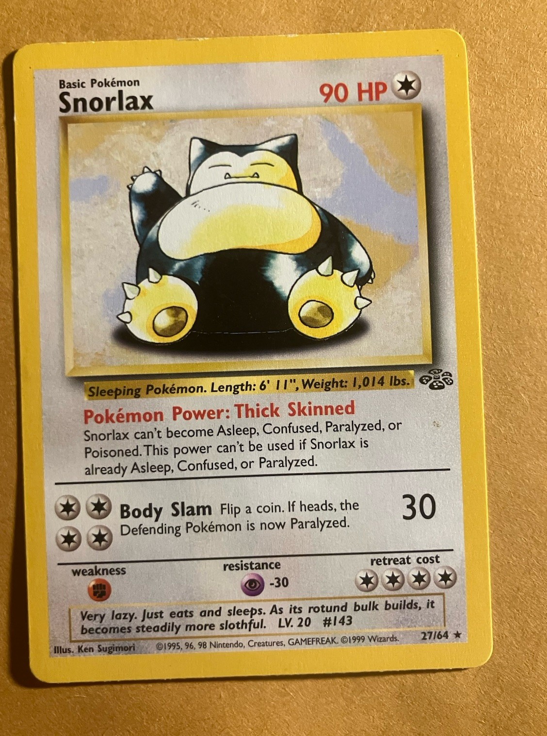 Pokémon Base Set 2 Snorlax & Golbat 1st Edition Trading Cards 1999 Wizards