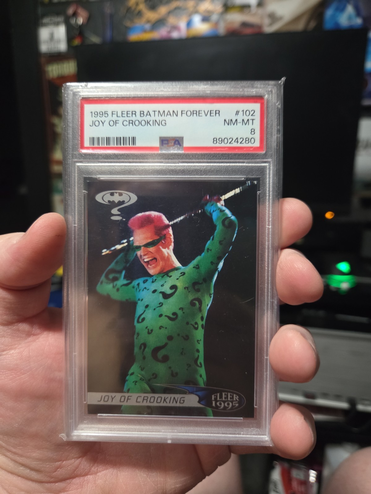 Joy of Crooking 1995 Fleer Batman Forever #102