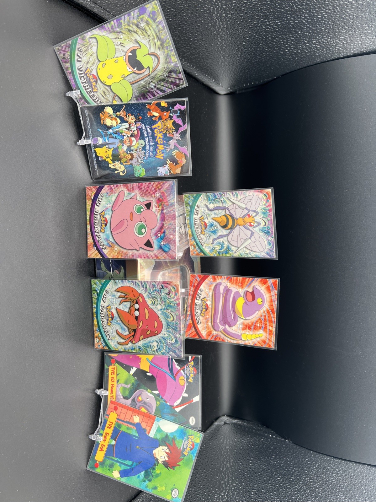 Vintage 1999 Pokémon Topps TV  8 Card Lot NM