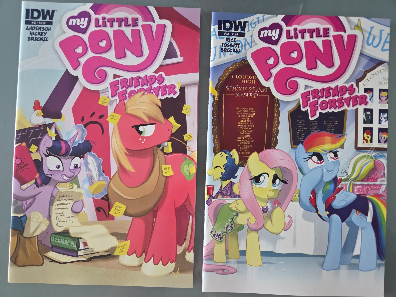 MY LITTLE PONY FRIENDS FOREVER #17 18 19 20 (2015) IDW COMICS BONUS SET OF 6
