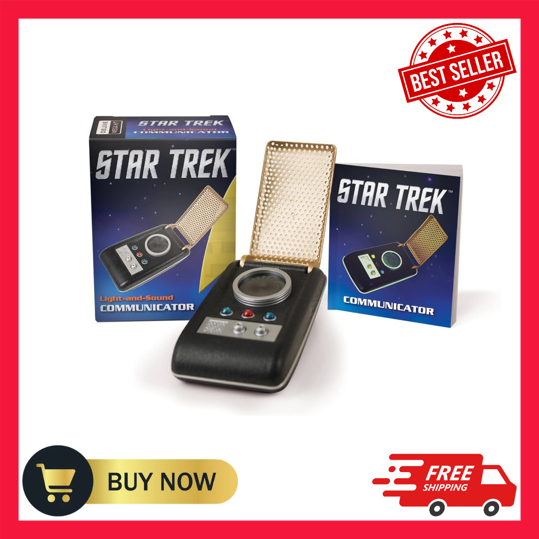 Star Trek WB Light Sound Communicator: Sci-Fi Collectible Prop