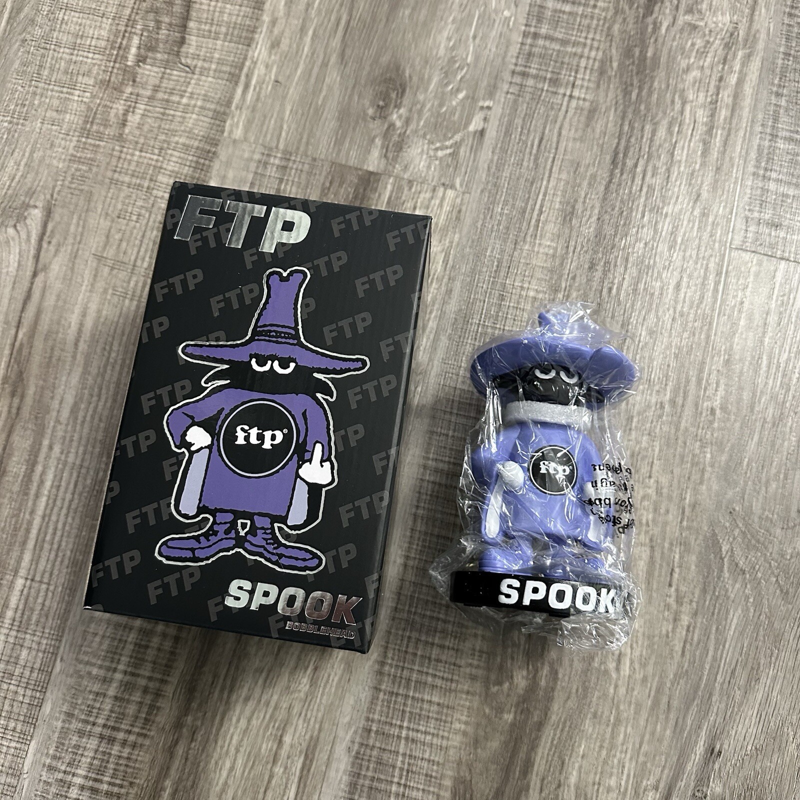 FTP F*ckthepopulation Spook Bobblehead Purple - Brand New FTP F*ckthepopulation Spook Bobblehead Purple - Brand New