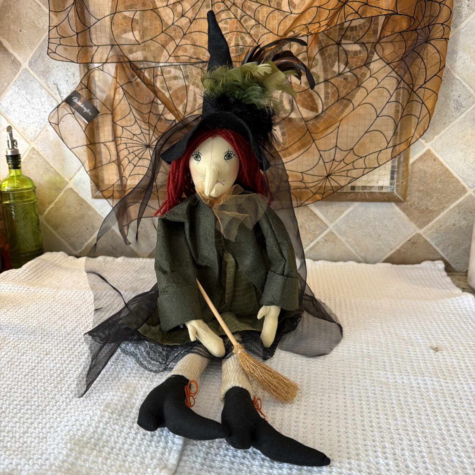 Halloween Witch Doll. 26 inches. EUC
