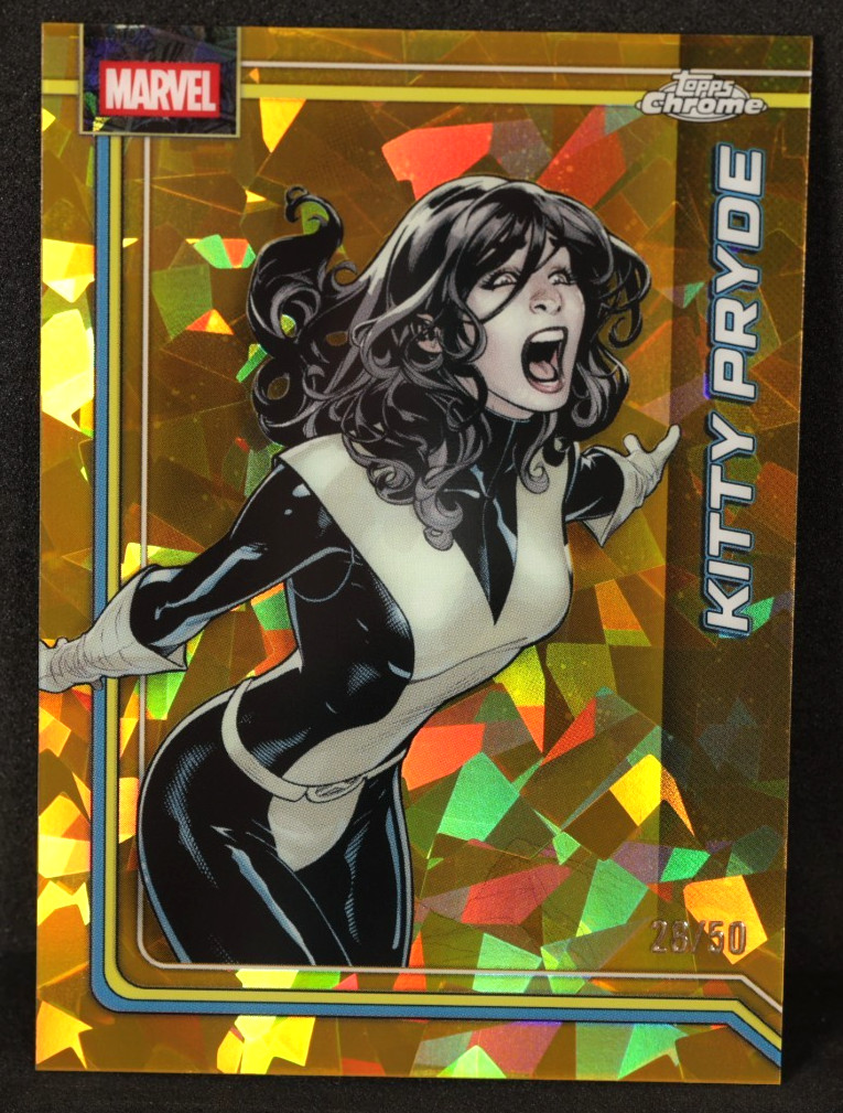 2026 TOPPS CHROME MARVEL SAPPHIRE /50 KITTY PRYDE #066