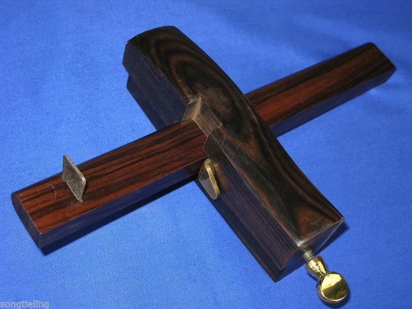 Excellent Japanese-style brass screw single-stem Marking Gauge #KJ1121-1