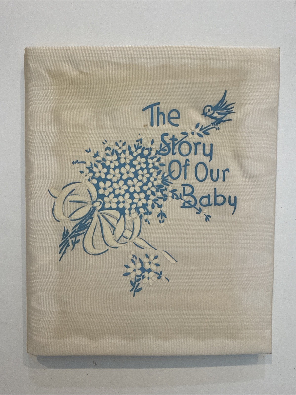 1954 Baby Memory Book w/ Disneyland Knott’s Berry Farm United Airlines Photo