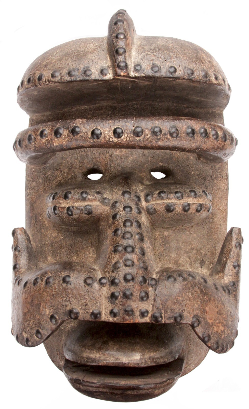 Vintage African Carved Wooden Bete Mask Ivory Coast Wood Africa Carrying Mask Vintage African Carved Wooden Bete Mask Ivory Coast Wood Africa Carrying Mask
