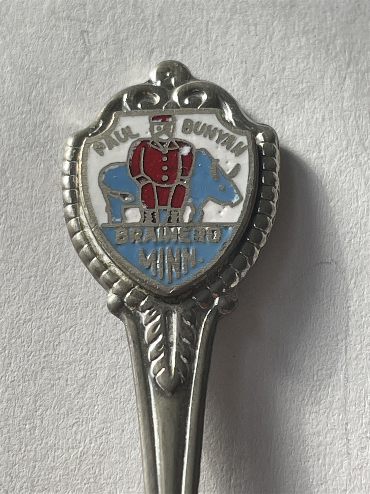 Paul Bunyan Brainerd Minnesota Vintage Souvenir Spoon Collectible