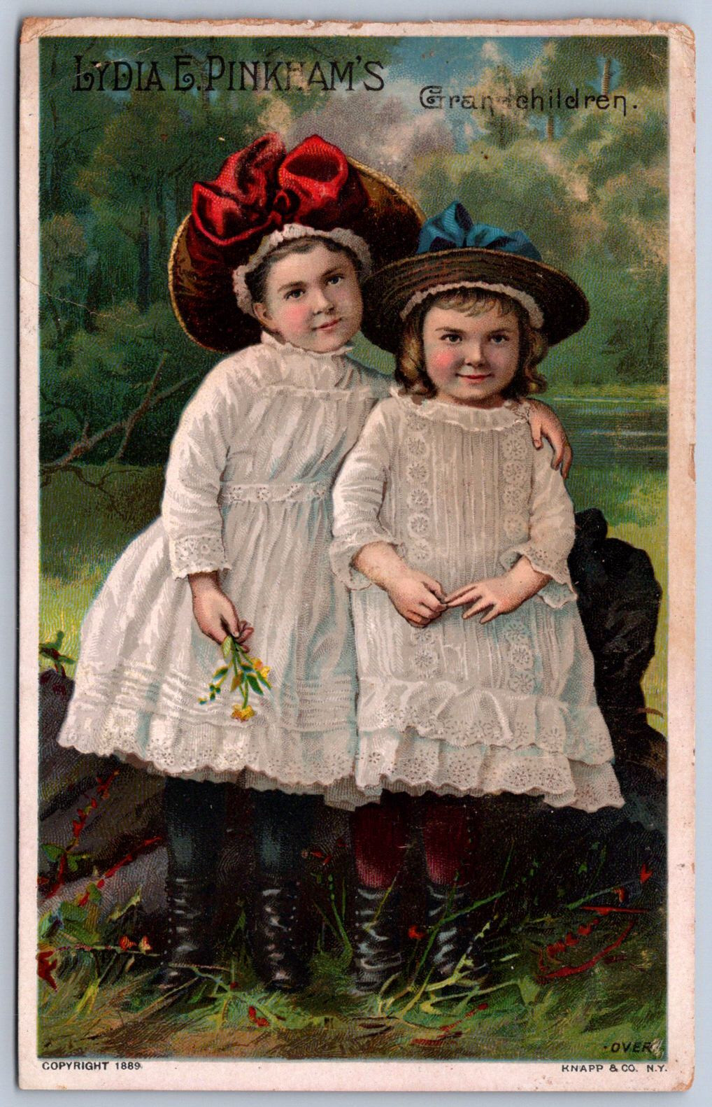 K21/ Victorian Trade Card c1890 Mount Vernon Ohio Baker Drug Store 407