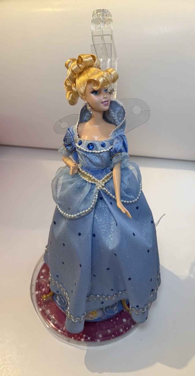 Disney Cinderella Musical Majesty Special Edition with Stand Missing Top of Box