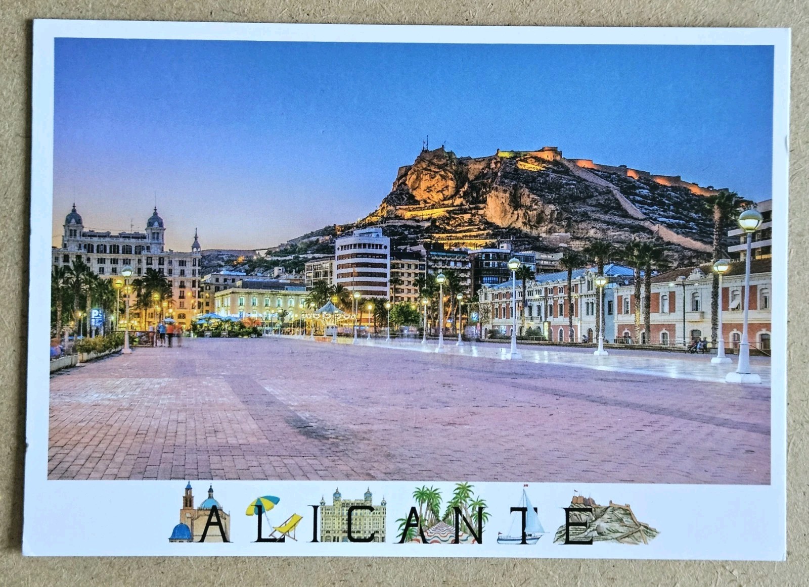 Spain Postcard. Alicante.  Casa Carbonell.
