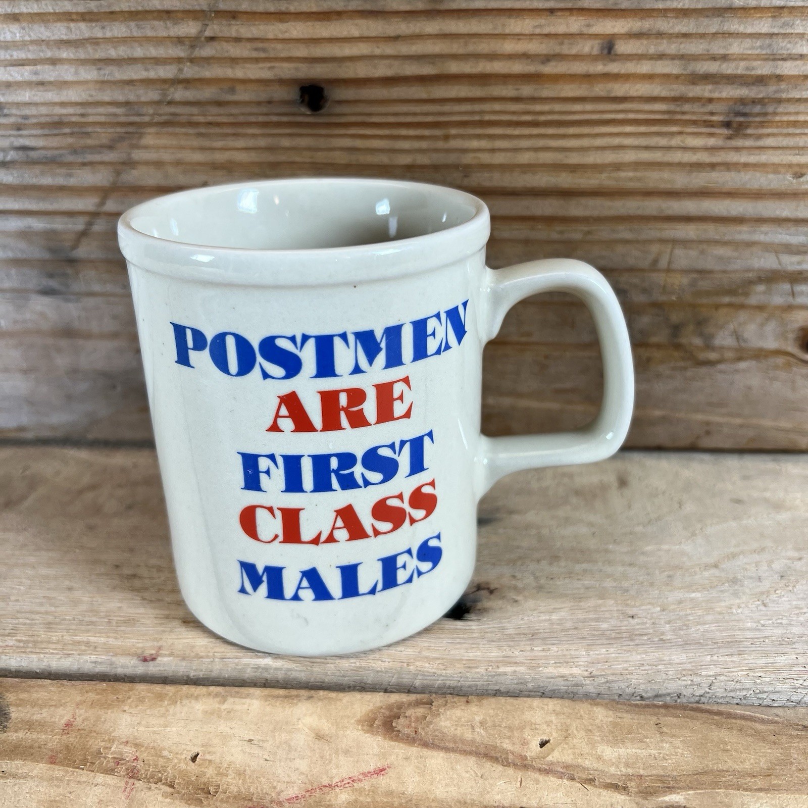 VTG Postmen are First Class Males Coffee Mug Japan