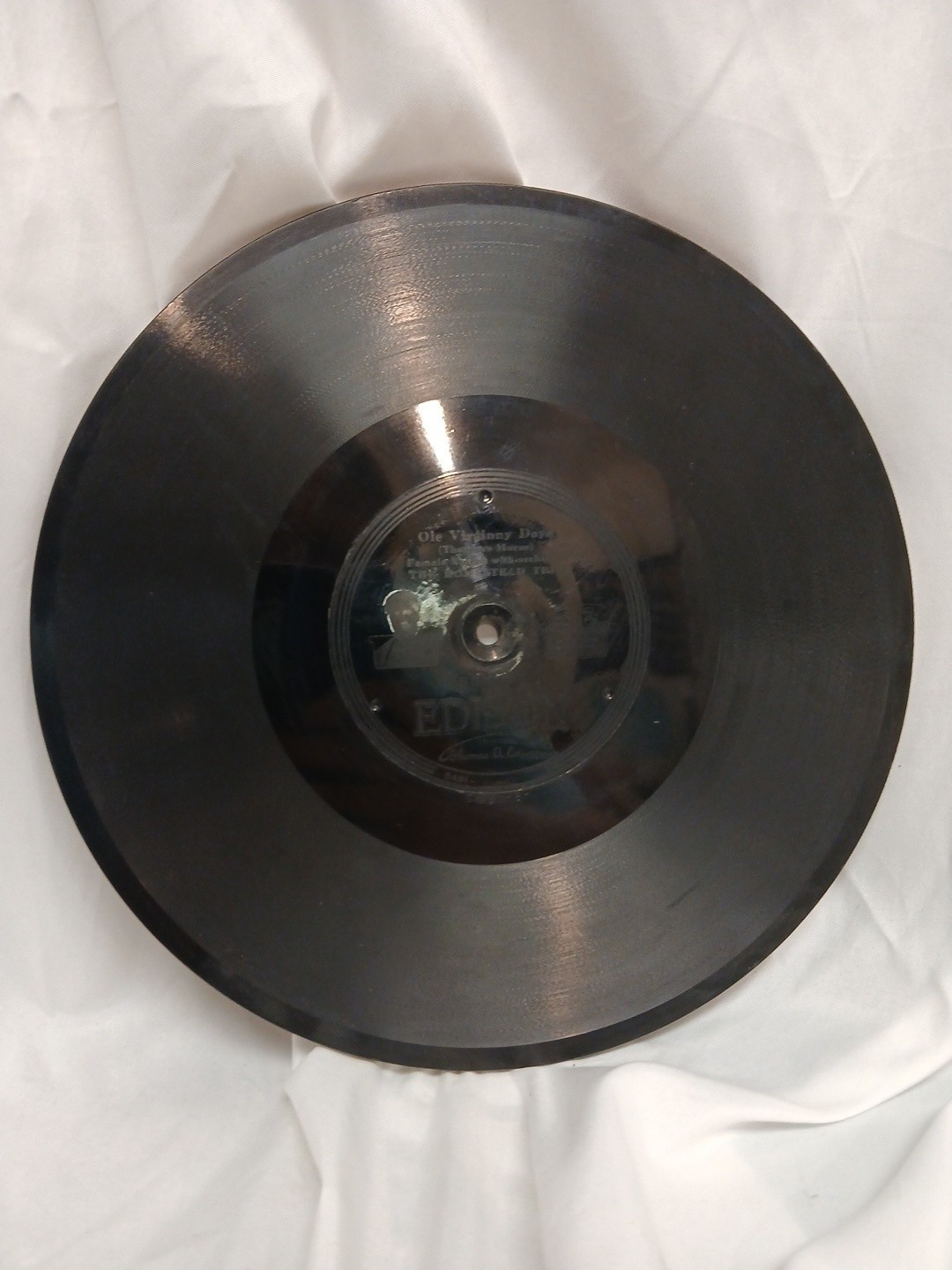 1913 Edison Diamond Disc Phonograph 80411 OLE VIRGINNY DAYS/ WHEN IM GONE