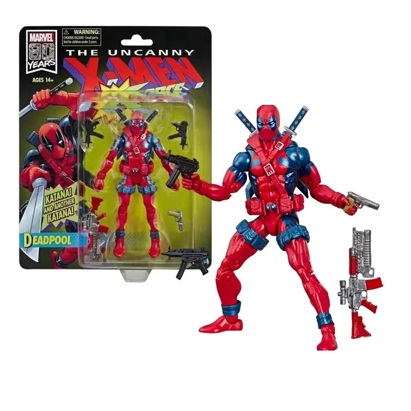 Legends Retro Series Symbiote Spider-Man vs Carnage Action Figure