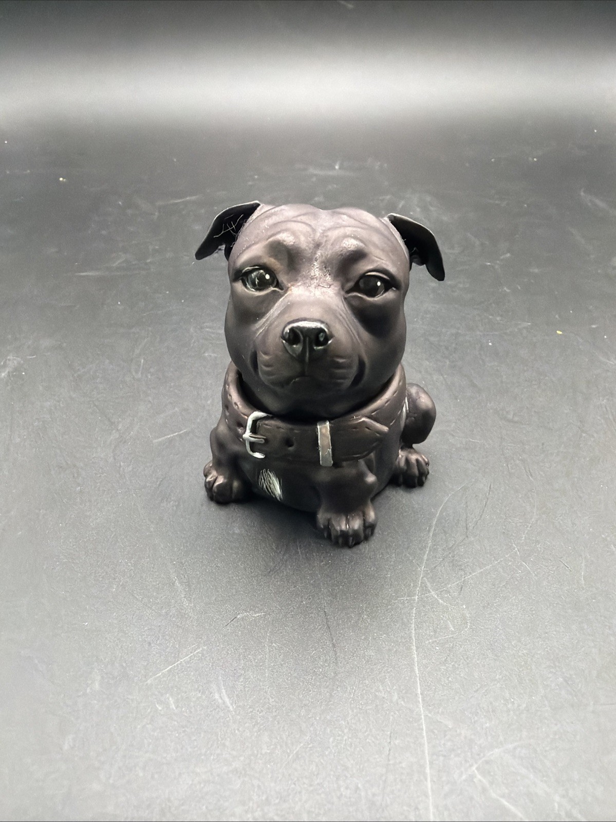 Neil Eyre Eyre Designs Staffordshire Bull Terrier Dog Trinket Box Signed LE 39 Neil Eyre Eyre Designs Staffordshire Bull Terrier Dog Trinket Box Signed LE 39