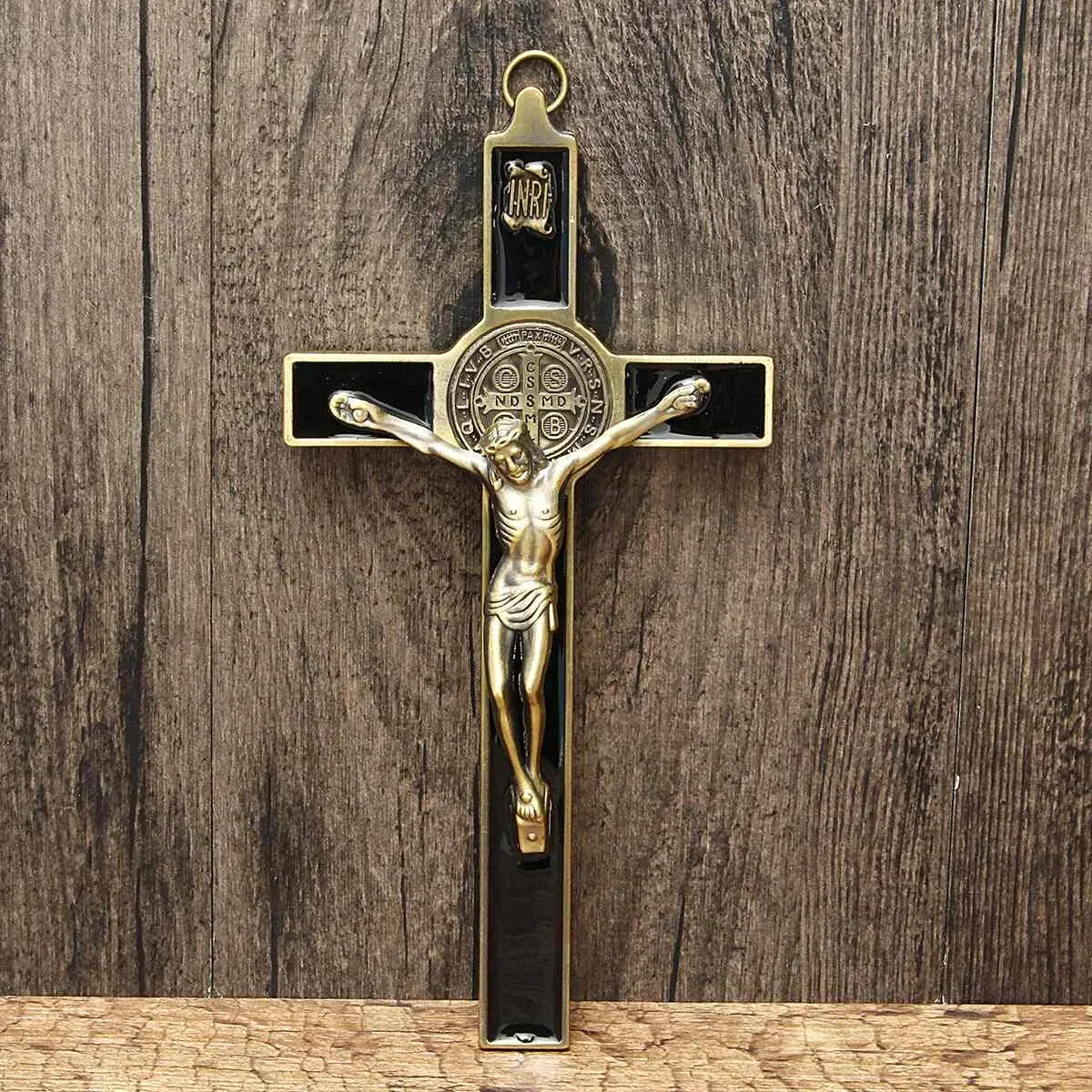 7.7 x 3.7'' Wall Crucifix Cross Jesus Christ Religious Saint Jesus Christ Decor