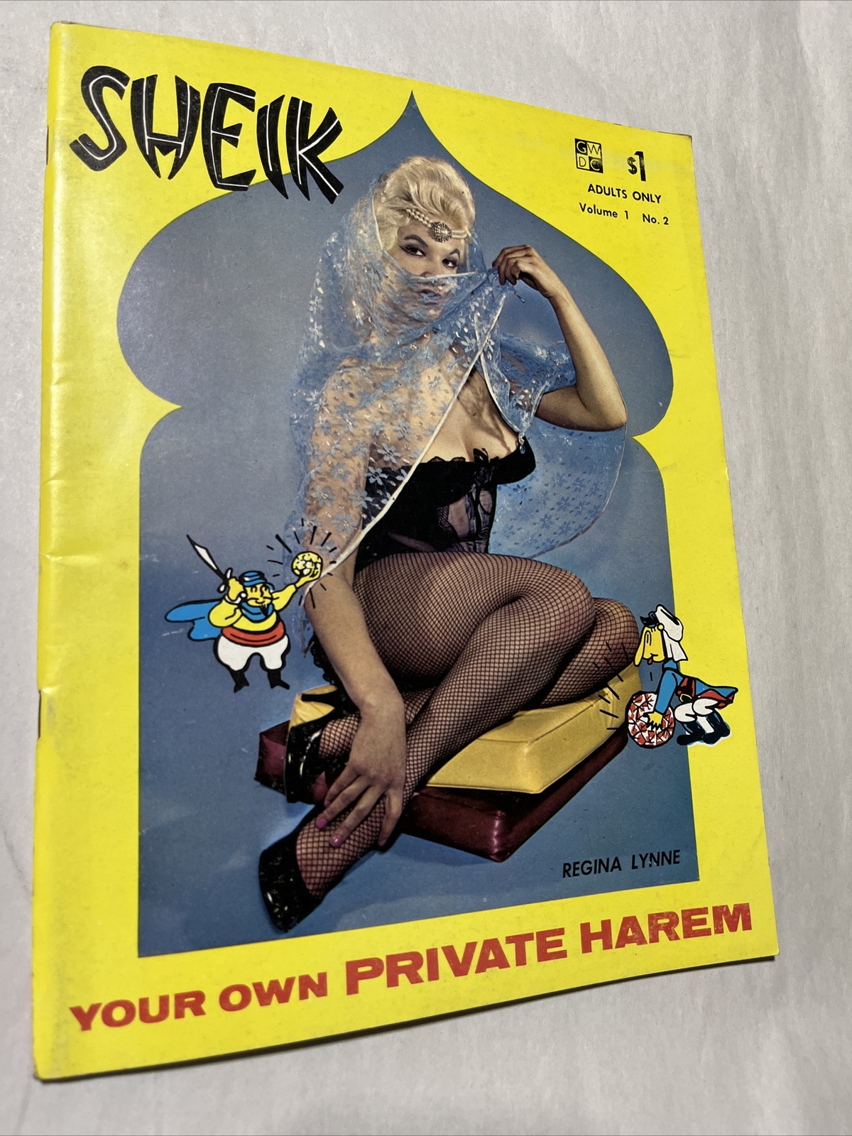 Sheik 1959 Volume 1 Number 2 Rare Vintage Magazine