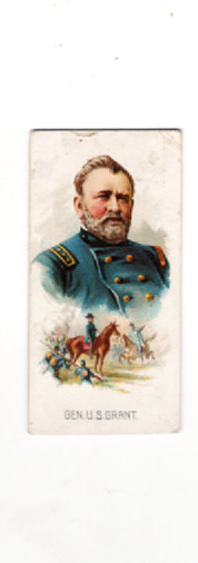 1889 N222 Kinney Leaders RARE ORIGINAL #10 Gen. U. S. Grant