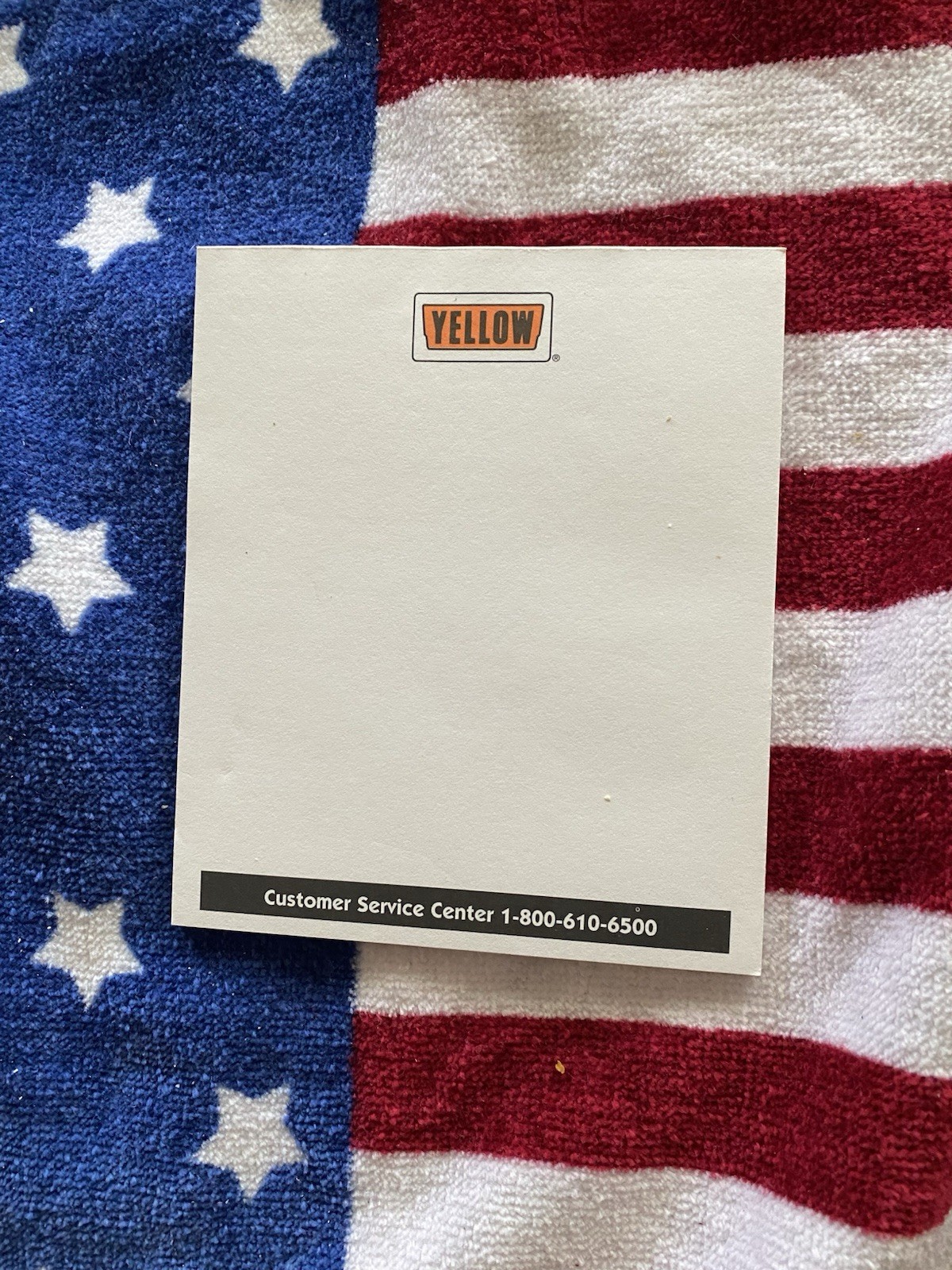 Vintage Yellow Freight System Trucking Advertising Notepad 5\ Vintage Yellow Freight System Trucking Advertising Notepad 5\