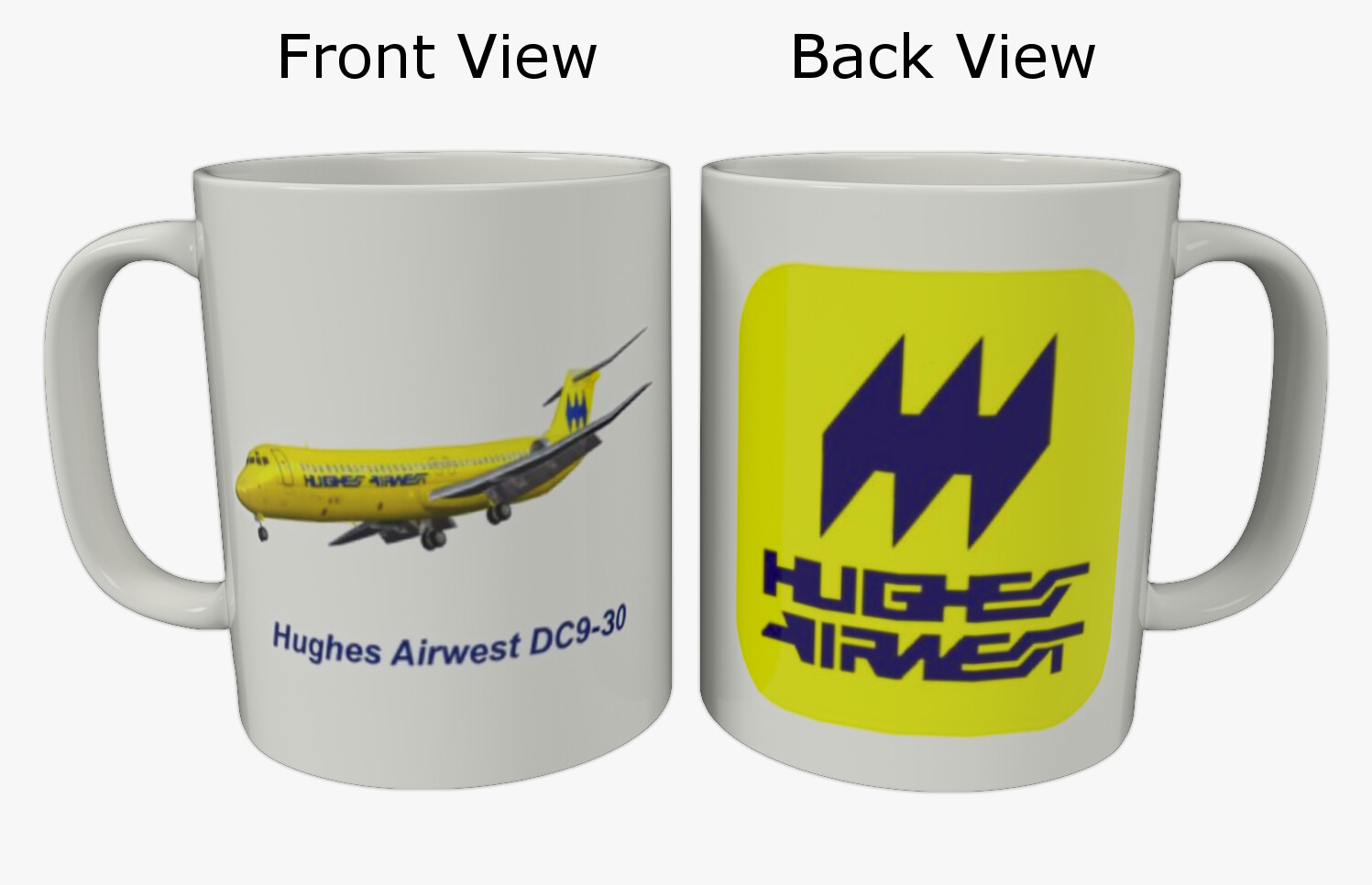 Hughes Air West DC-9 Coffee Mug Hughes Air West DC-9 Coffee Mug