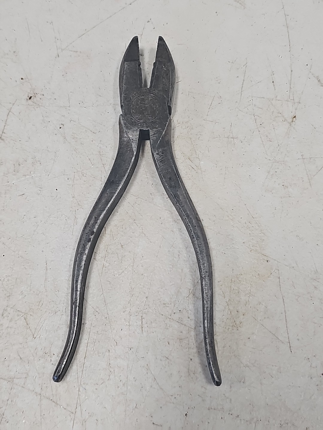 Rare Vintage M Klein 7” (7 1/4”) Lineman Pliers See Images To Date It