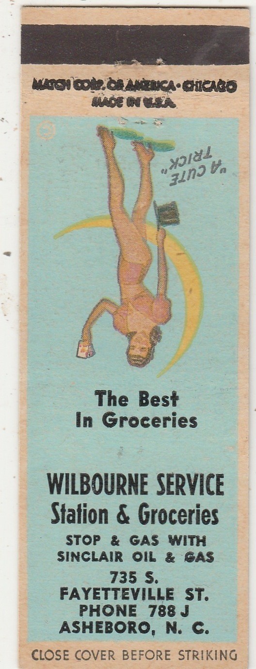 Wilbourne Service Station & Groceries-Asheboro-North Carolina-NC