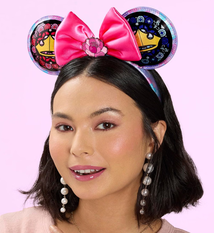 EXCLUSIVE Loungefly Sleeping Beauty Aurora Stained Glass Ears NWT - SOLD OUT